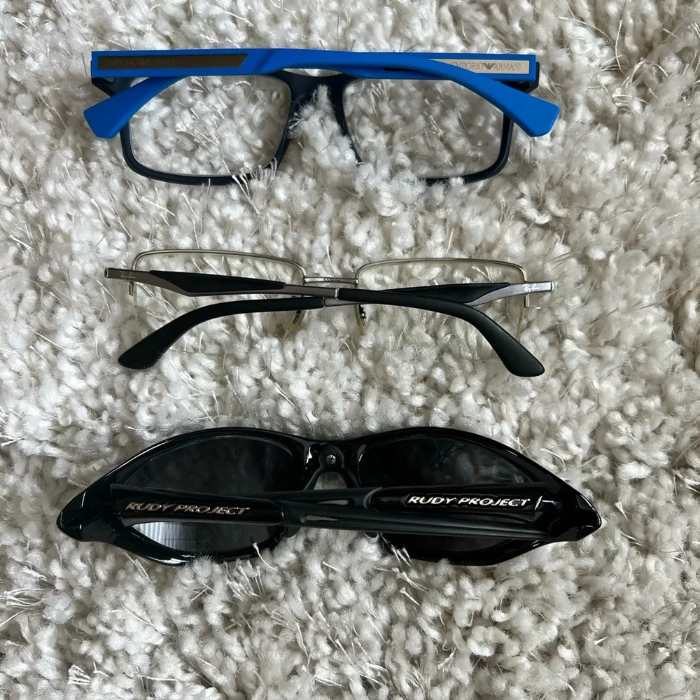 Rudy Project/Ray-ban/Armani prescription sunglass/glasses lot - Picture 3 of 14